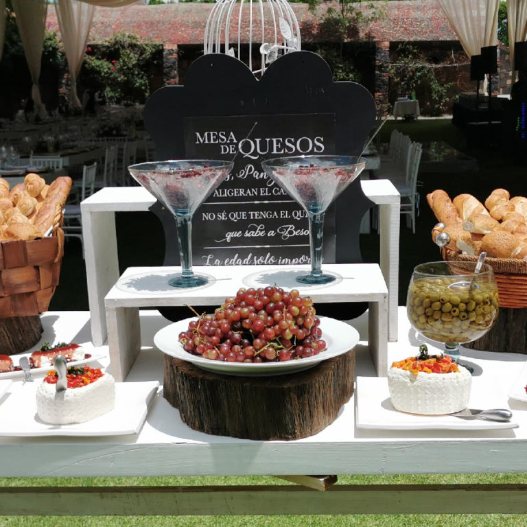 Mesa de Quesos Catering Eventos Sociales y Corporativos en Querétaro